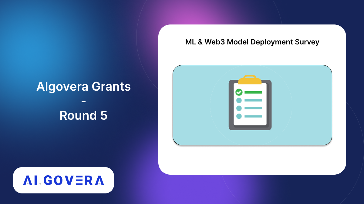 ML + web3 Model Deployment Survey