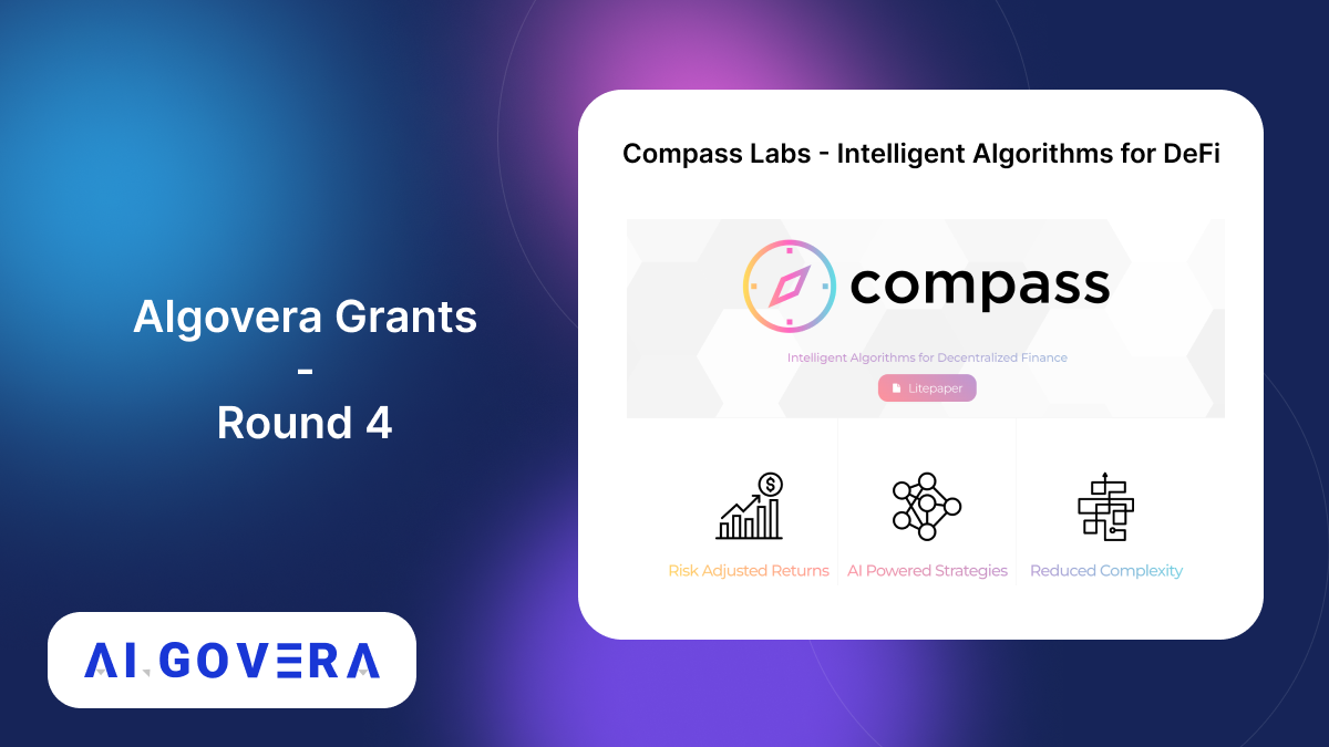 Compass Labs: algorithms for liquidity provisioning to decentralised exchanges